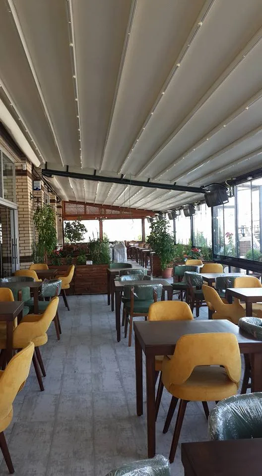 Ali Zadeh Cafe — pergola tente — eski site arşivi